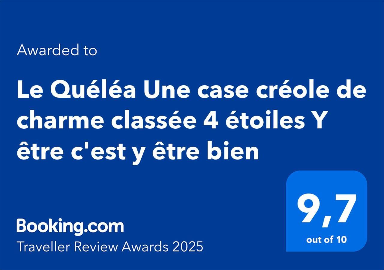 Le Quelea Une Case Creole De Charme Classee 4 Etoiles Y Etre C'Est Y Etre Bien Noël Esterno foto